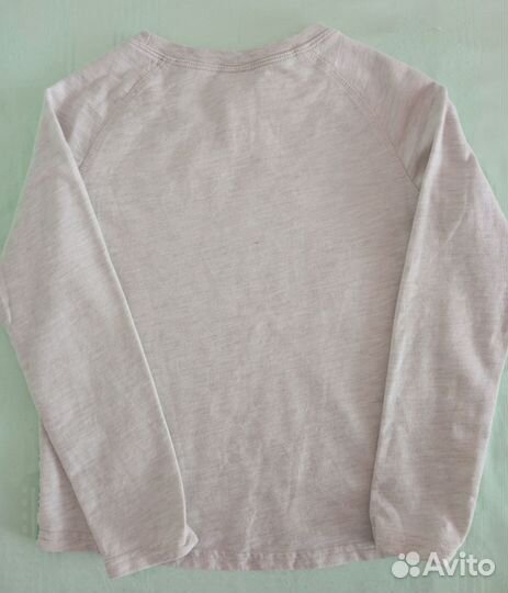 Лонгслив для девочки, рост 122