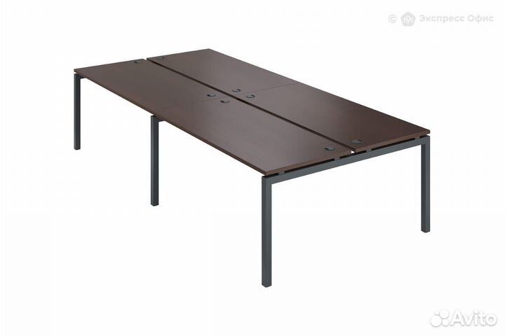 Стол-бенч двойной на 4 рабочих места Арго амб-004