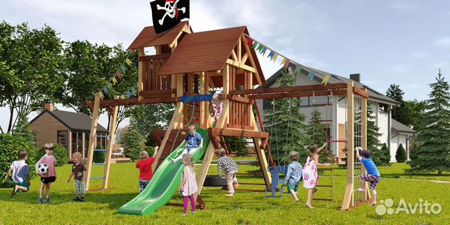 Детская площадка Савушка Люкс 10