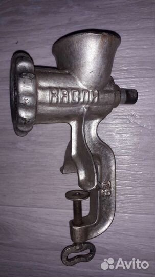 Мясорубка ручная бу