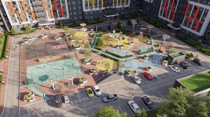 2-к. квартира, 57,9 м², 4/16 эт.