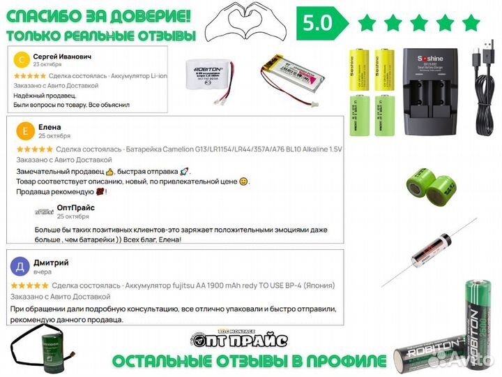 Аккумулятор LIR 1454-W 90 mAh, 3.6V, Li-Ion (для TWS наушников) с проводами