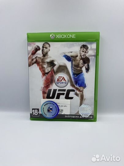 UFC xbox one (б/у, рус.суб.)