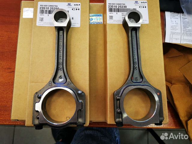 Шатун Sorento Santa Fe G4KE 2.4 ориг