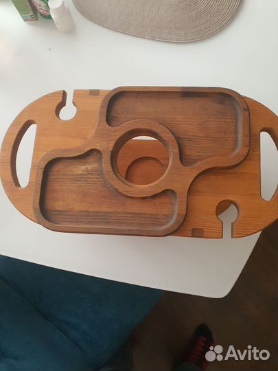 Винный столик менажница