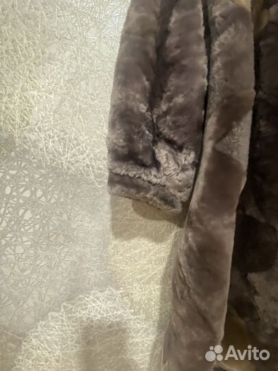 Шуба мутоновая детская (рост 128)
