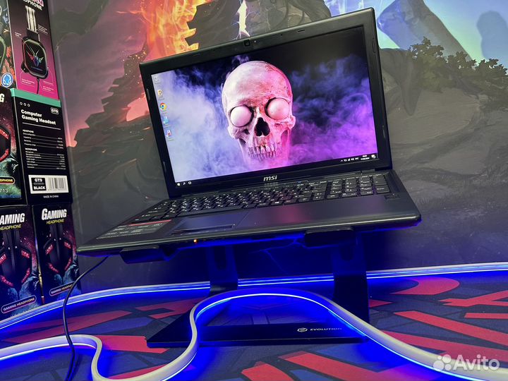 Игровой ноутбук MSI i7 GTX 950M 16GB озу SSD