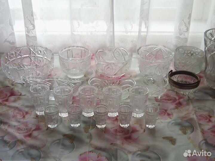 Хрустальные предметы времен СССР