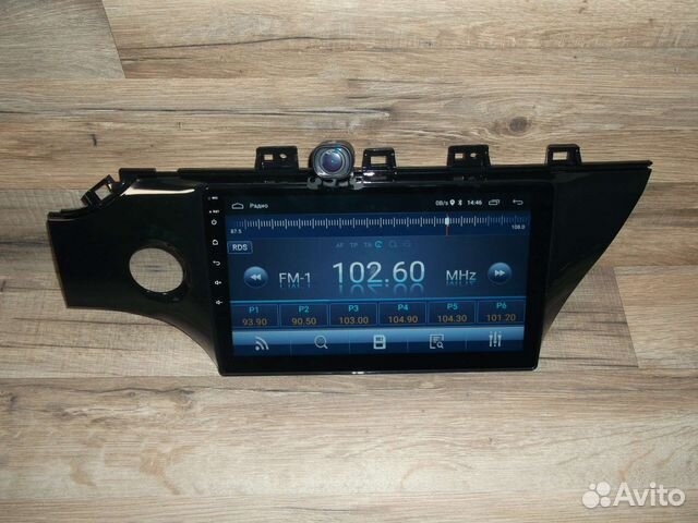 Магнитола Kia Rio 4 Android с камерой заднего вида