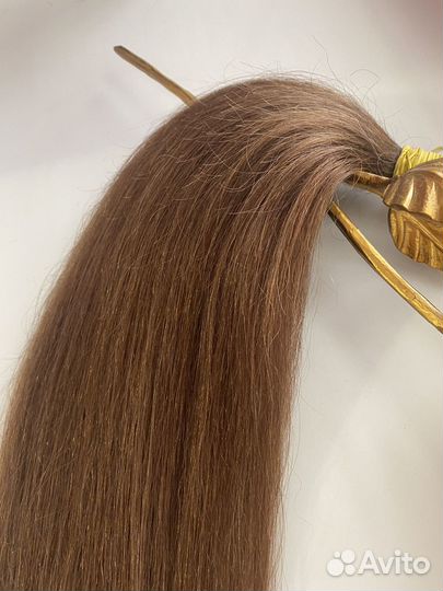 Волосы русые 66см, 100гр