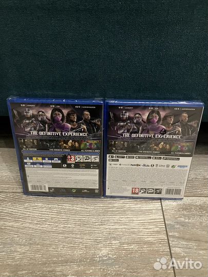 Mortal Kombat 11 Ultimate PS4 и PS5 Диск.Новый