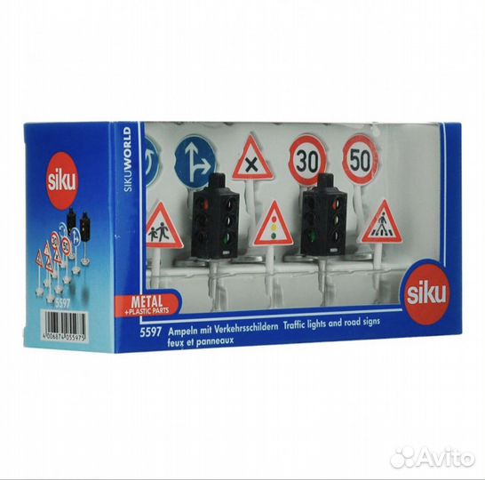 Siku 5597 Набор Светофоры и дорожные знаки
