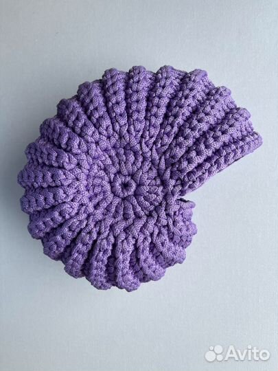 Ракушка наутилус вязаная