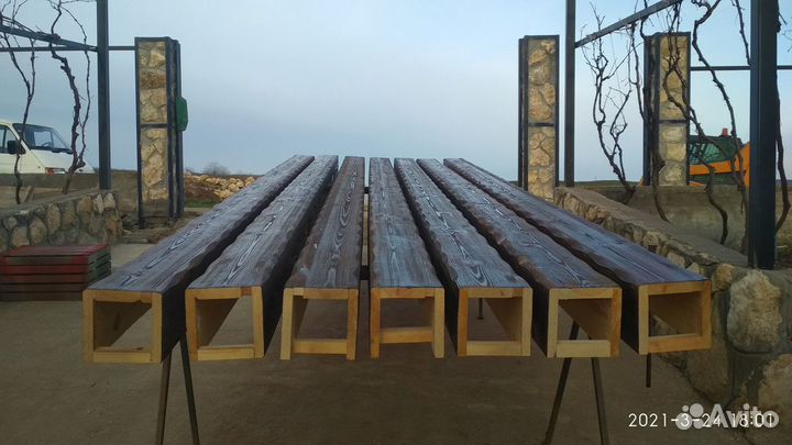 Деревянные фальш-балки