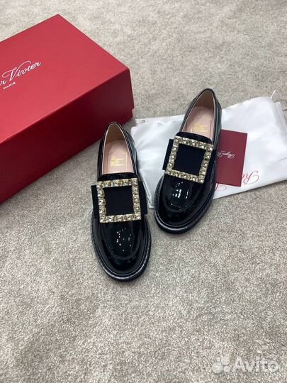 Лоферы женские Premium Roger Vivier