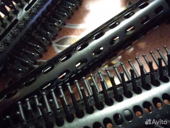 Фен щётка с насадками, плойка