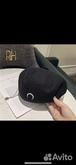 Берет беретка с полумесяцем