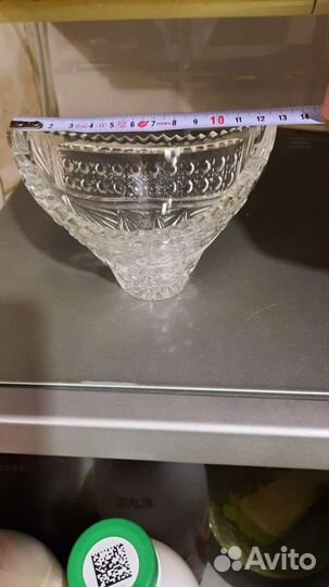 Хрустальная вазочка для варенья