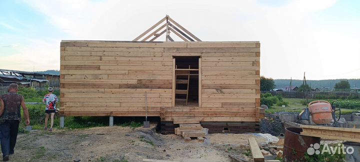 Строим дома из бруса