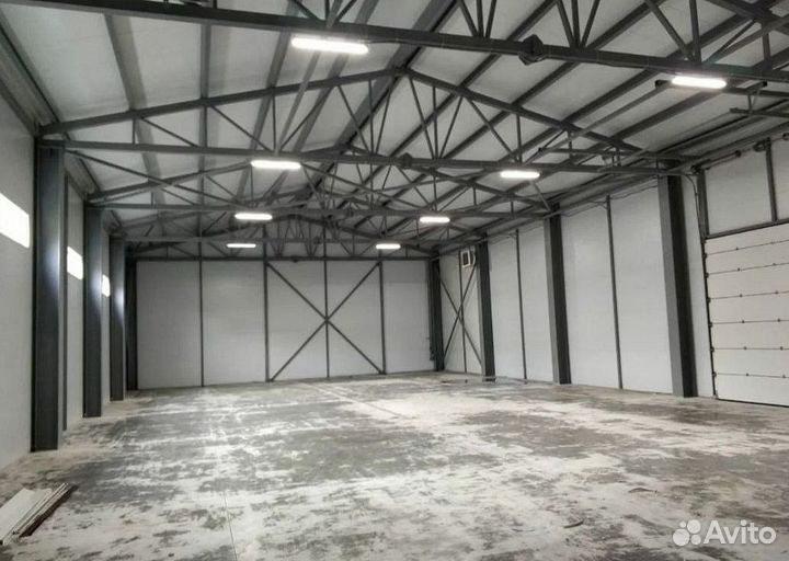 Строительство ангаров складов под ключ