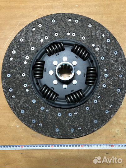 Диск ведомый сцепления (flrs) (206) камаз