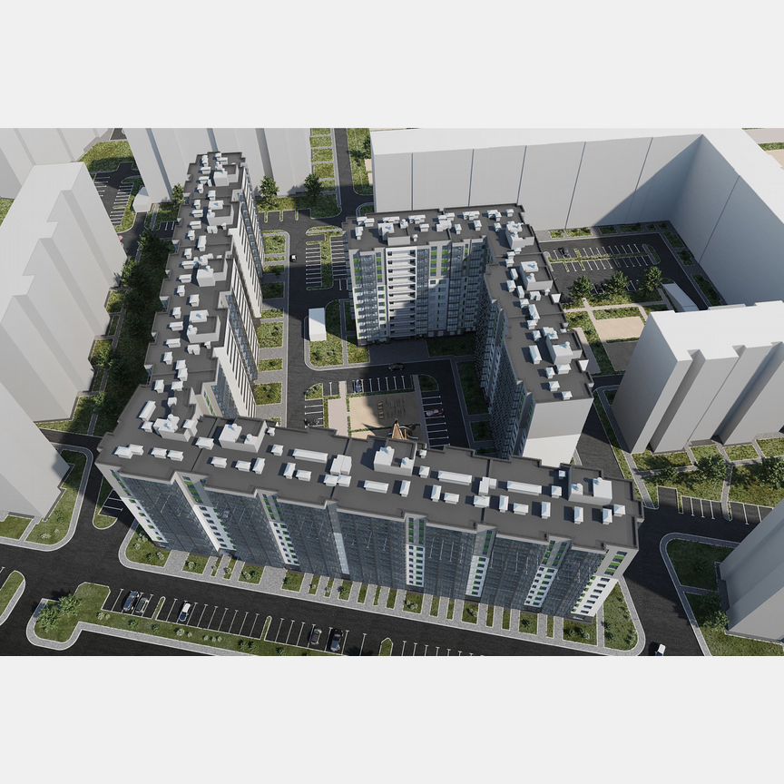 2-к. квартира, 54 м², 10/12 эт.