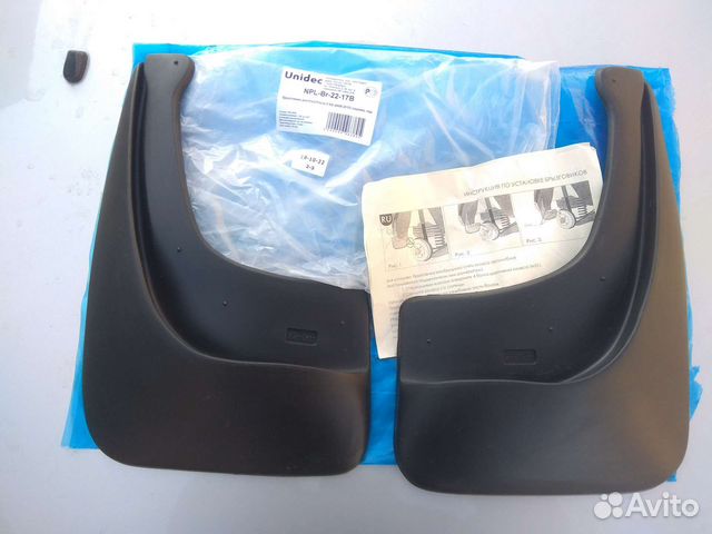 Брызговики ford focus 2 задние пара