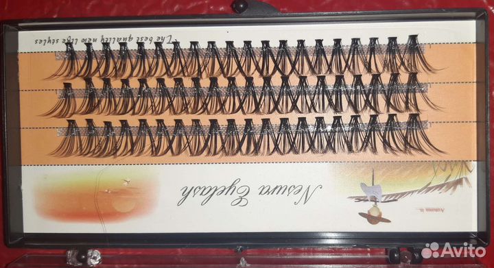 Ресницы для наращивания пучки