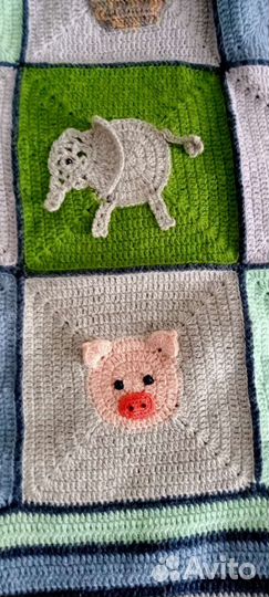 Плед детский новый