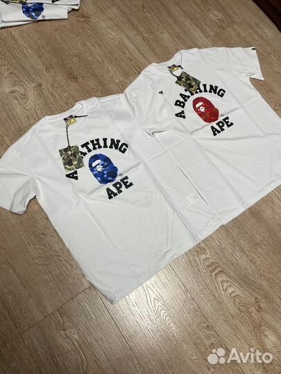 Футболка bape белая