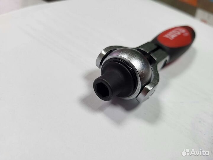 Трещетка 1/4', 3 в1 поворотная. Yato