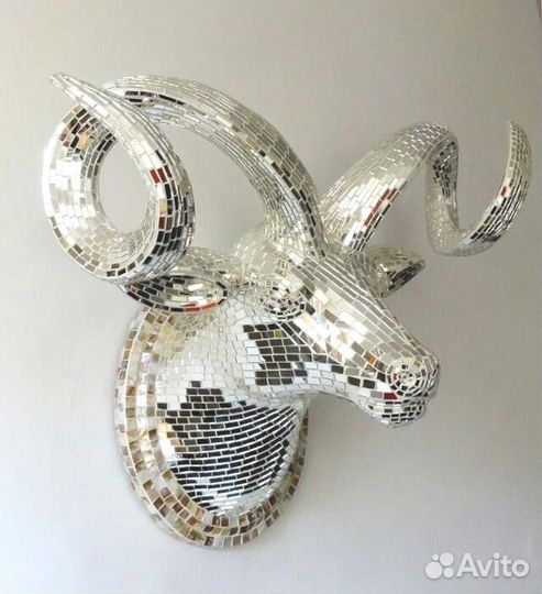Изделия под заказ из зеркальной мозаики