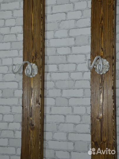 Комплект крючков садовых, цвет белый