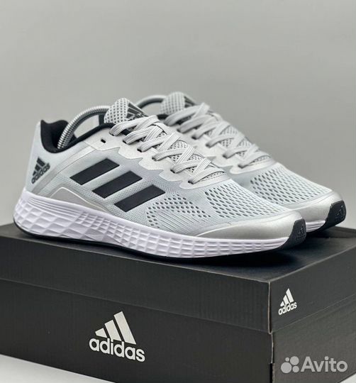 Кроссовки мужские серые Adidas 41-45р