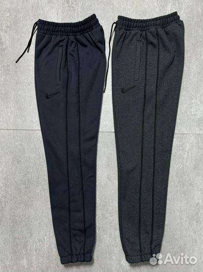Спортивные штаны nike теплые на флисе