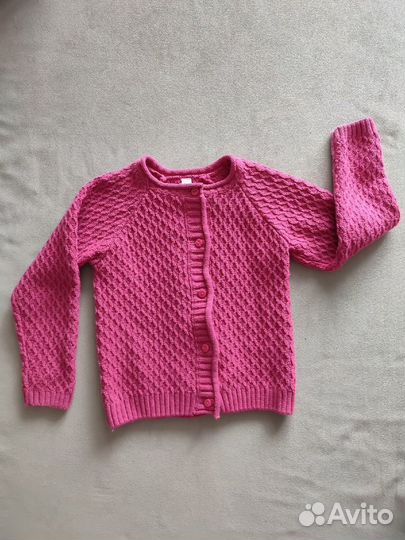 Теплая кофта для девочки