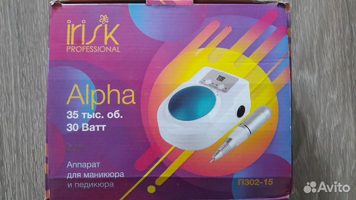 Аппарат для маникюра и педикюра Alpha, 35 тыс.об