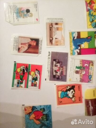 Вкладыши от жевательных резинок СССР