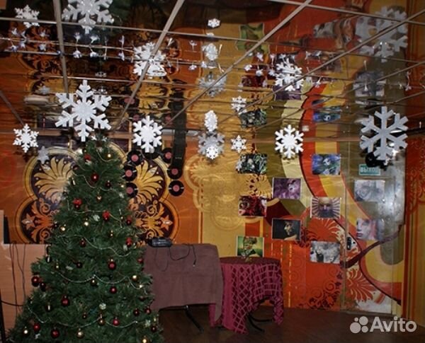 Снежинки из пенопласта 100 шт. d - 140 мм