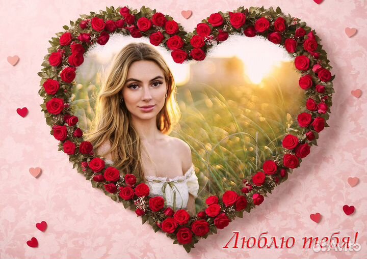 Фото магнит с вашими фото