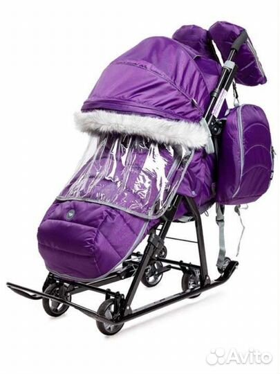 Санки коляска ника 7 5sk