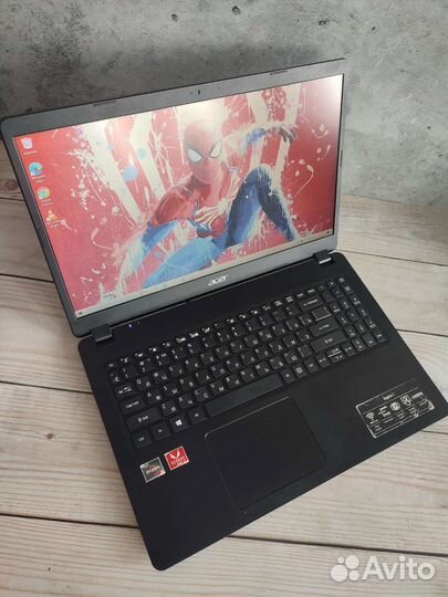 Мощный Acer ryzen 8ядер-поток 5-3500U/12GB/SSD-512