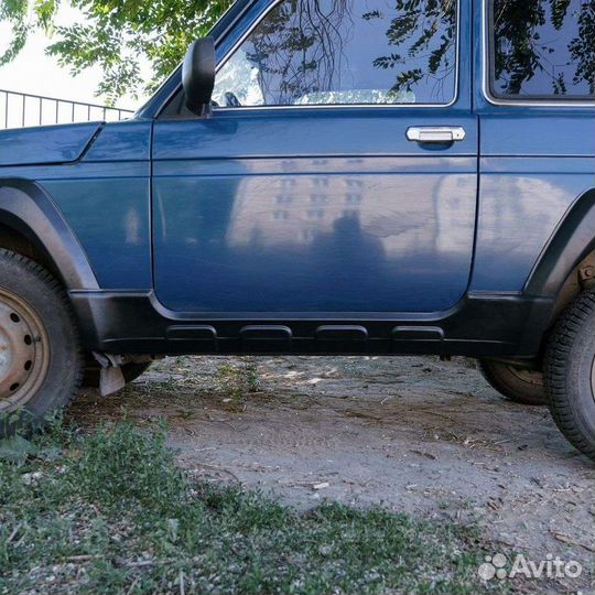 Пластиковый обвес нива 3д