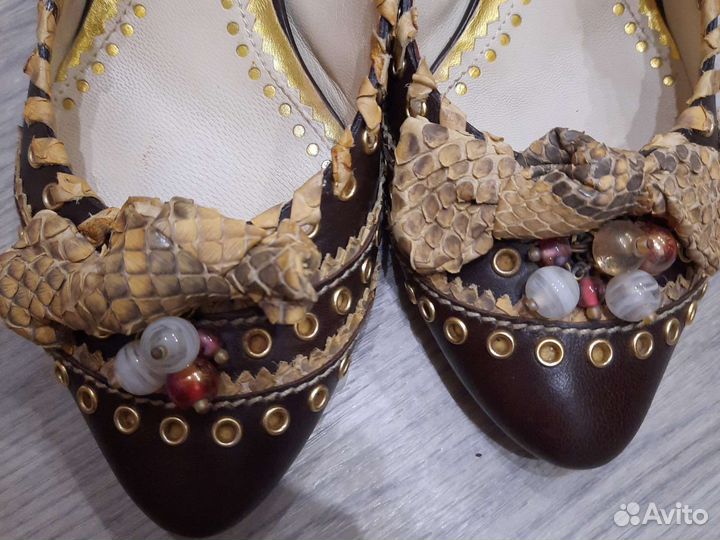 Шикарные туфли босоножки