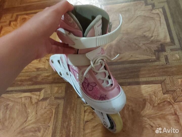 Детские ролики и защита 32 35