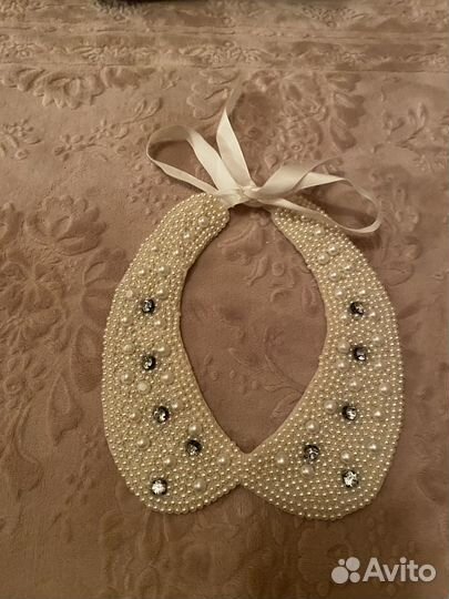 Воротник ручная работа