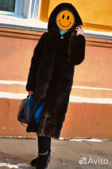 Шуба б/у норка 42-44