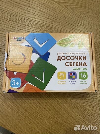 Игра монтессори Досочки Сегена