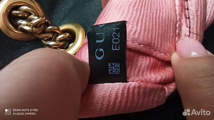 Сумка Gucci Women GG Marmont Velvet mini