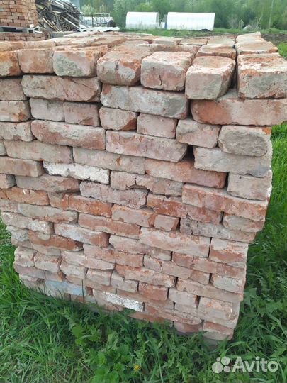 Кирпич печной бу